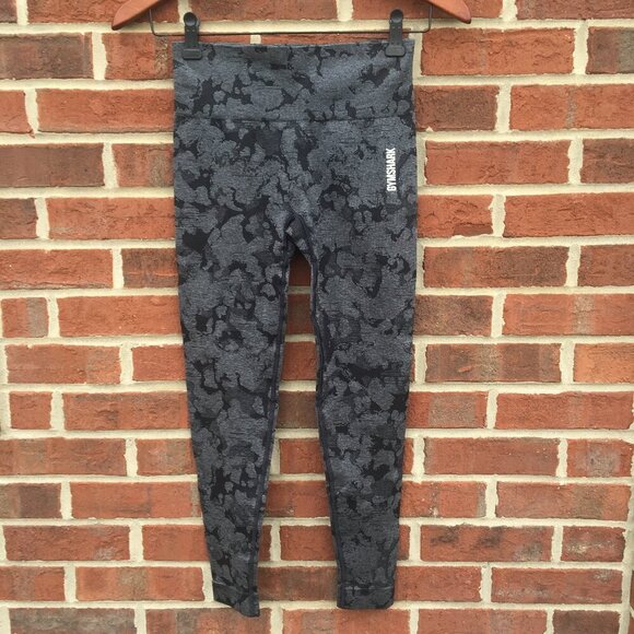 Gymshark Adapt Camo Workout Leggings SM/XS High Waisted Ruched Form Flattering - Picture 1 of 10